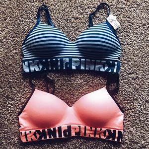 2 Victoria Secret ❤️ Padded Sports Bras 🔥 Small